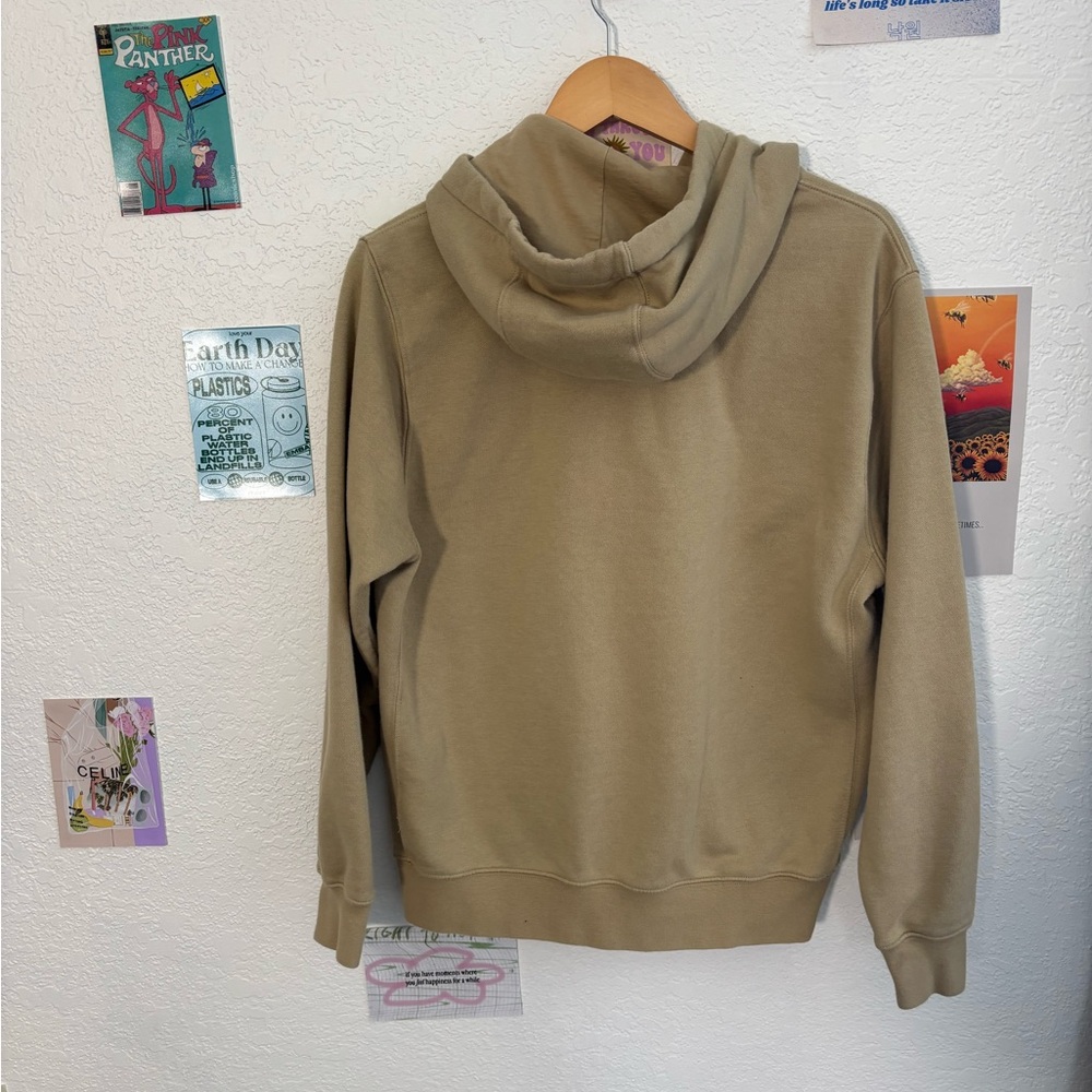 Nike Men's Olive Hoodie Sweater - Picture 3 of 3